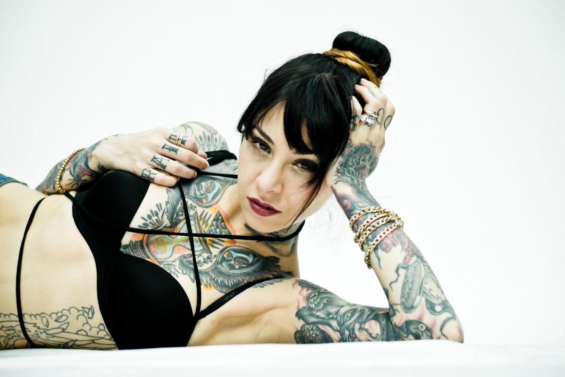 Free stock image of Tattooed Woman