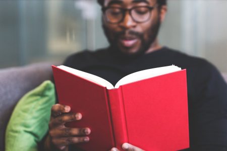 Man Reading Book