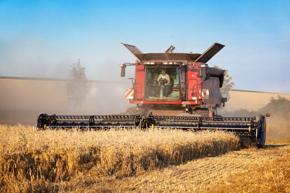Free stock image of Combine Harvester
