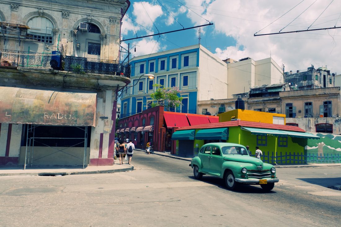 Free stock image of Havana Crossroads