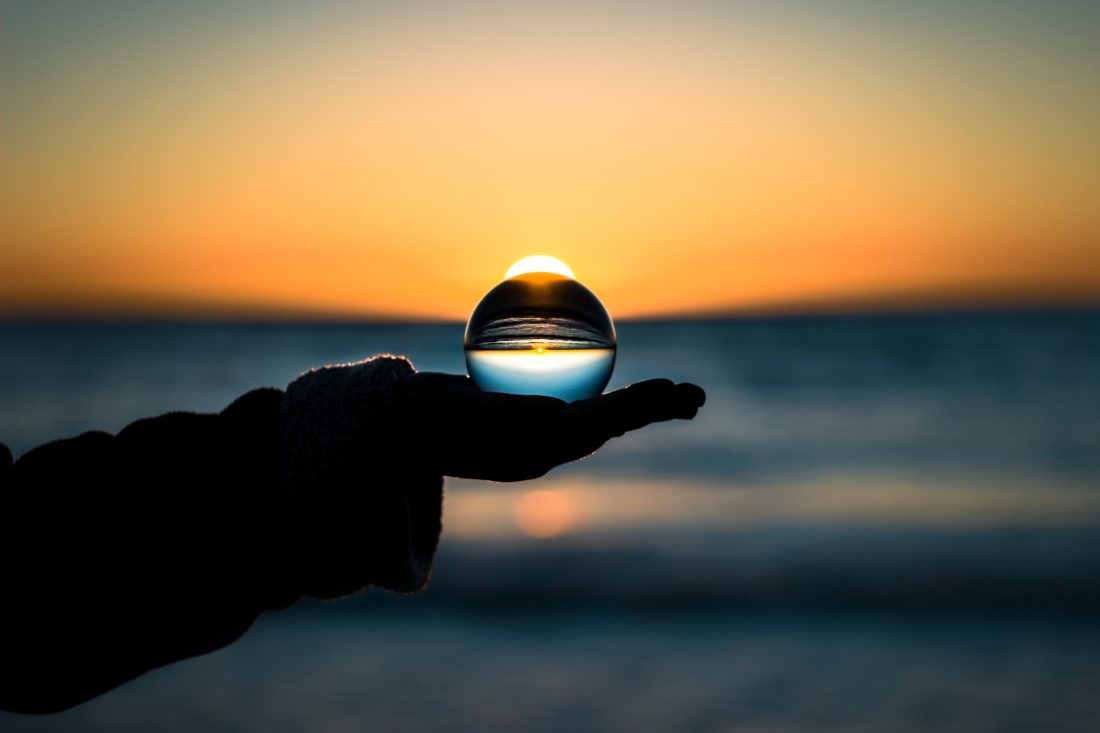 Free stock image of Holding Crystal Ball