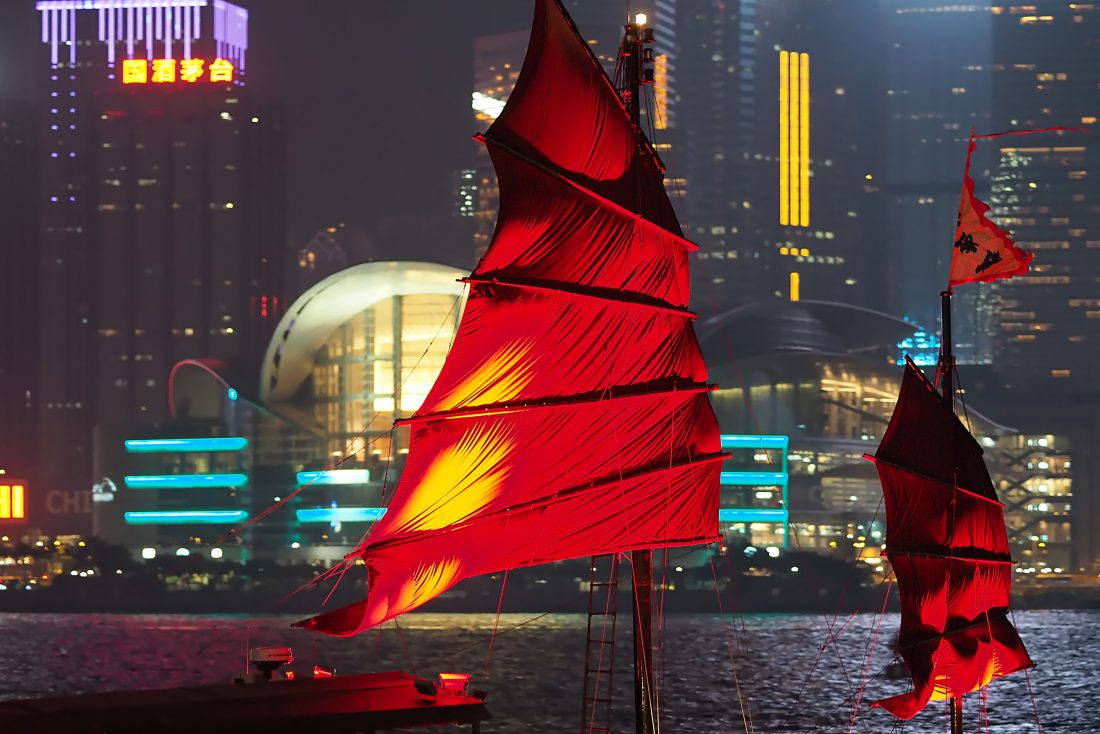 Free stock image of Hong Kong Boats