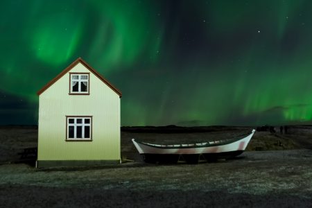 House Under Winter Stars