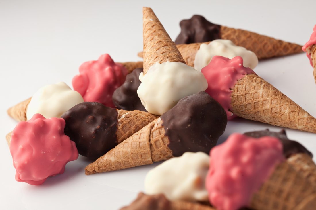 Free stock image of Ice Cream Cones