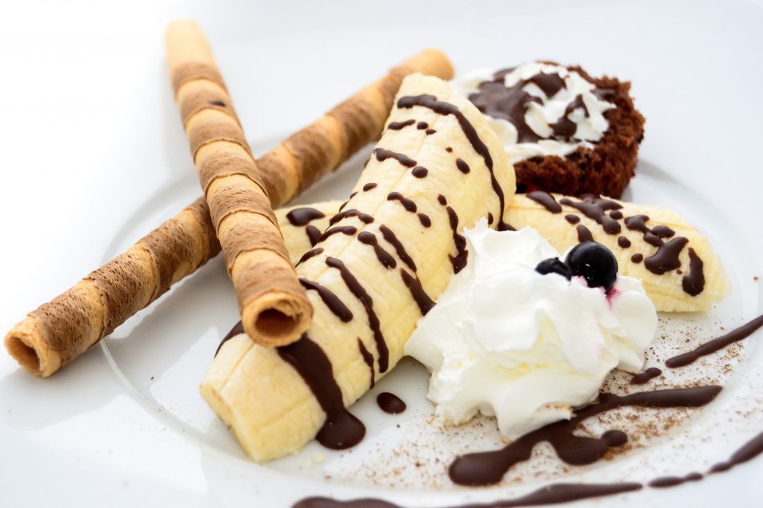 Free stock image of Banana Ice Cream Dessert