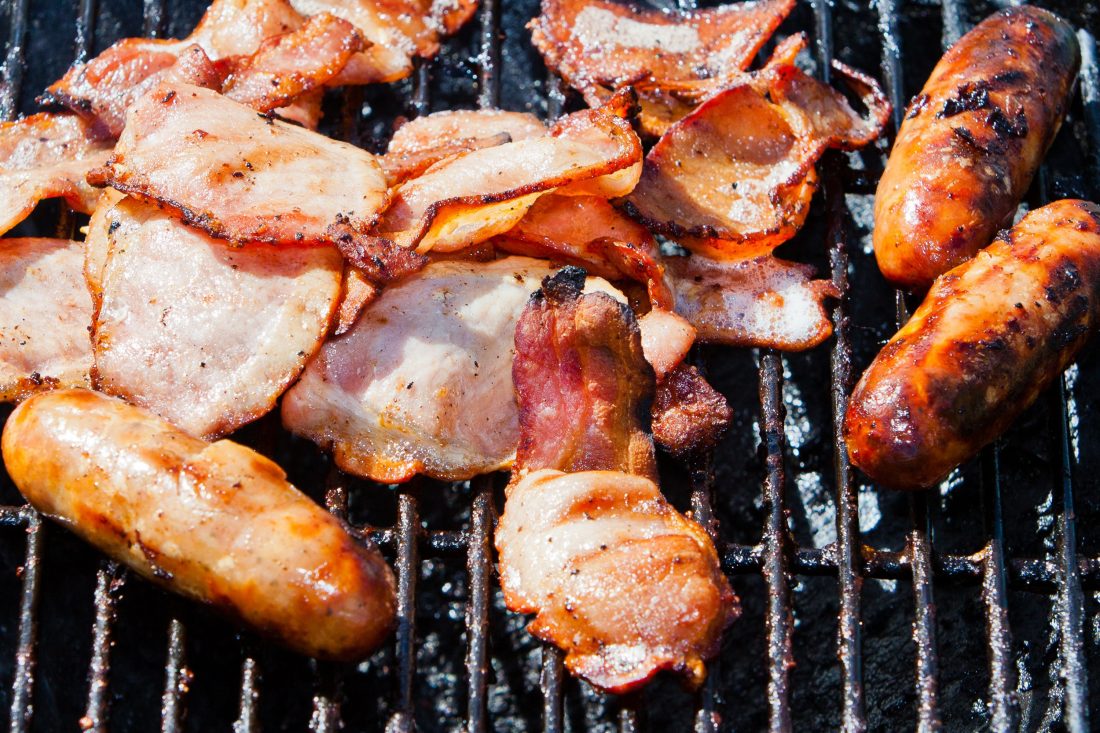 Free stock image of Bacon & Sausages