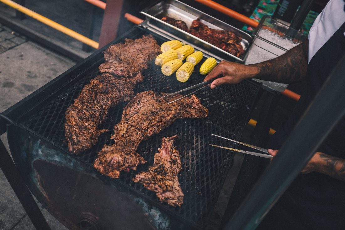 Free stock image of Steak on Barbecue