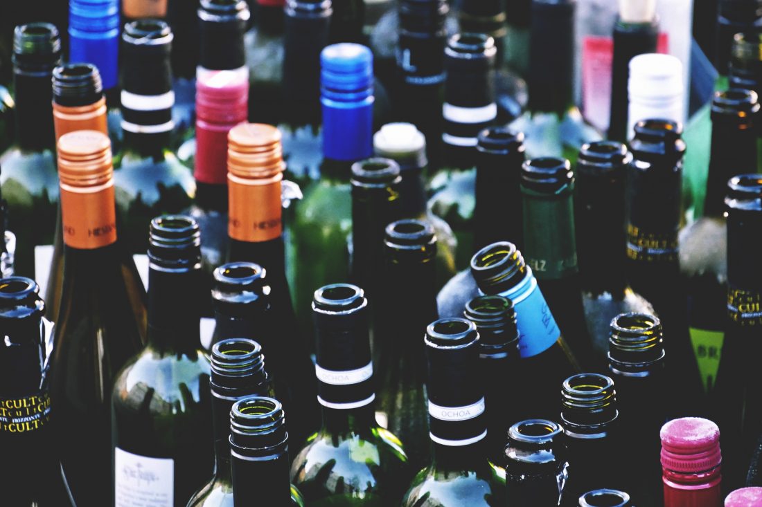 Free stock image of Empty Wine Bottles