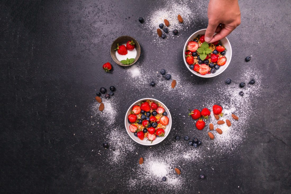 Free stock image of Bowls of Fruit & Berries