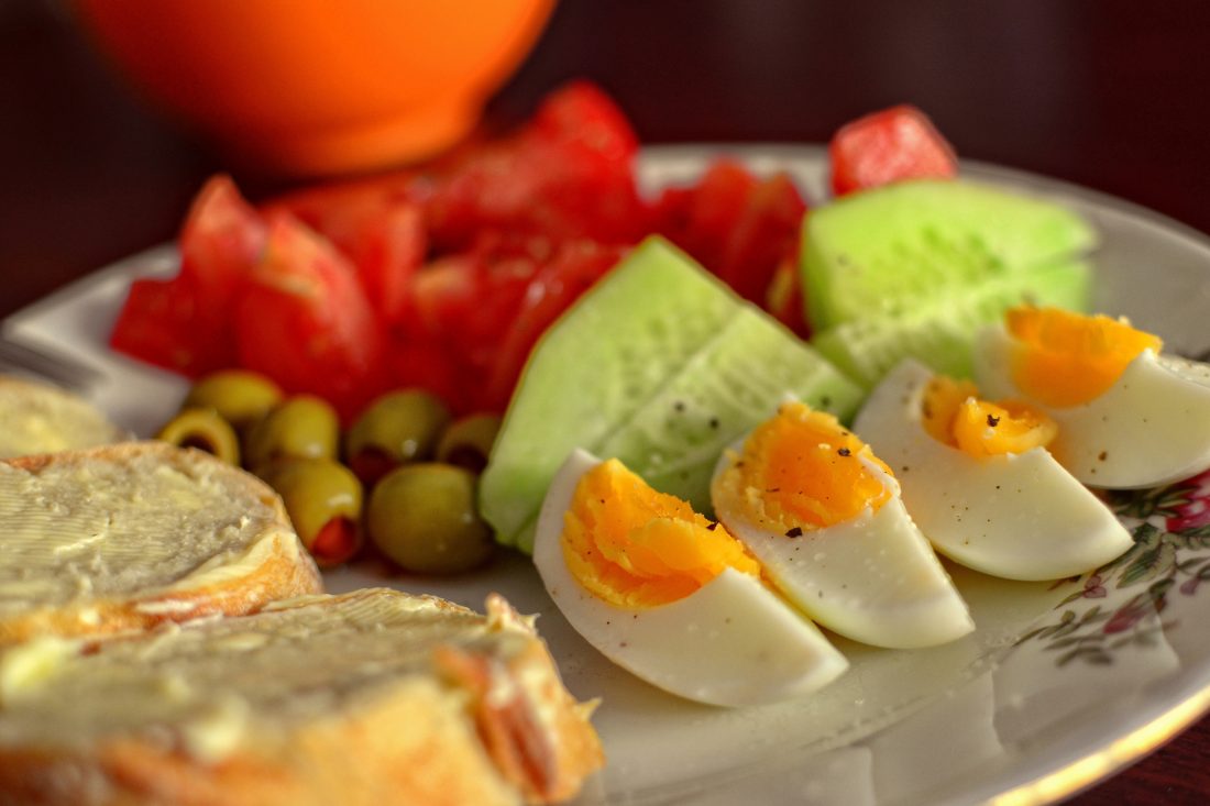 Free stock image of Healthy Breakfast with Eggs