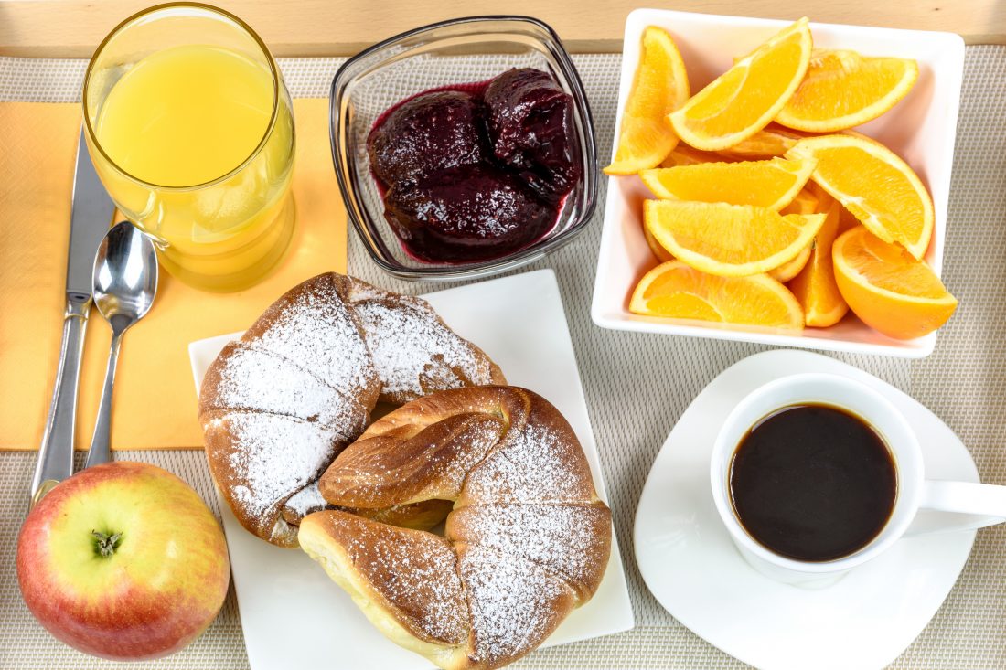 Free stock image of Continental Breakfast