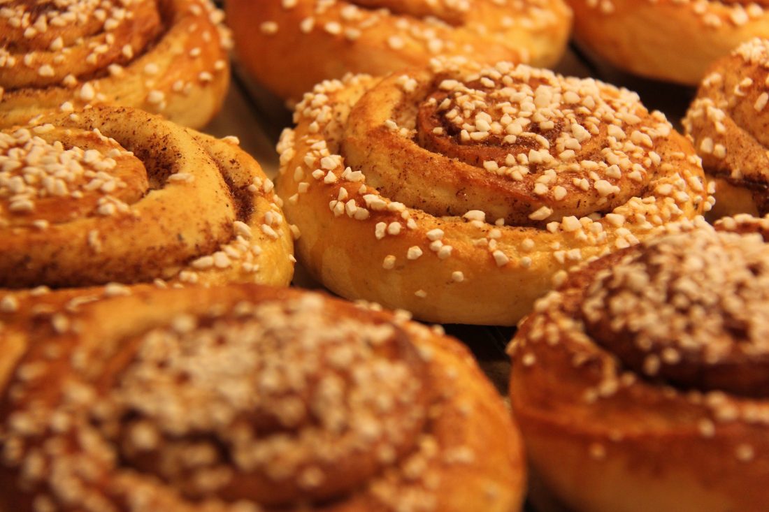 Free stock image of Cinnamon Pastries