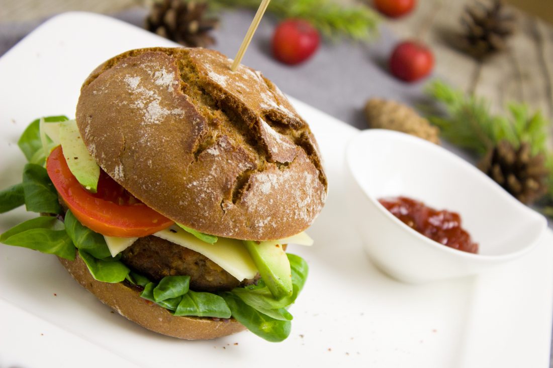 Free stock image of Vegetarian Diet Burger
