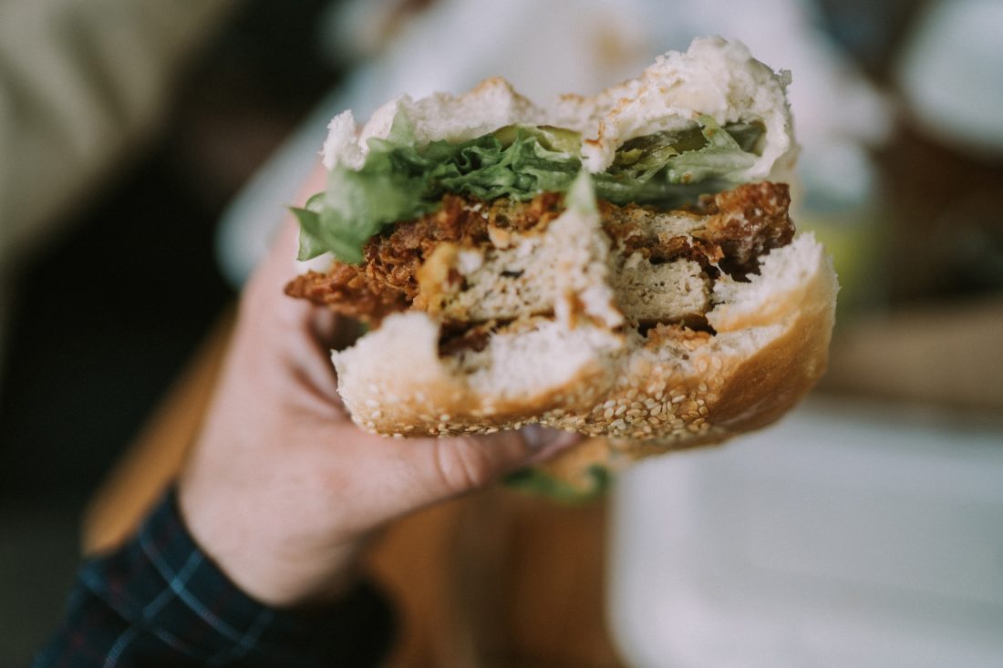 Free stock image of Burger in H&