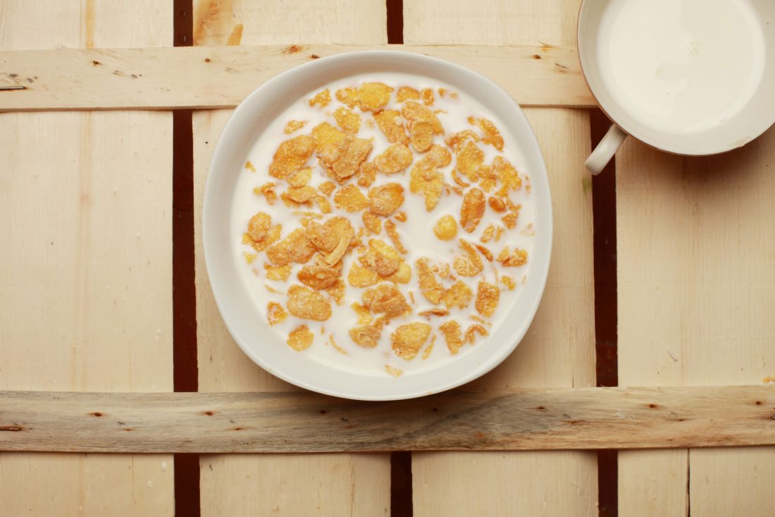 Free stock image of Breakfast Cereal & Milk