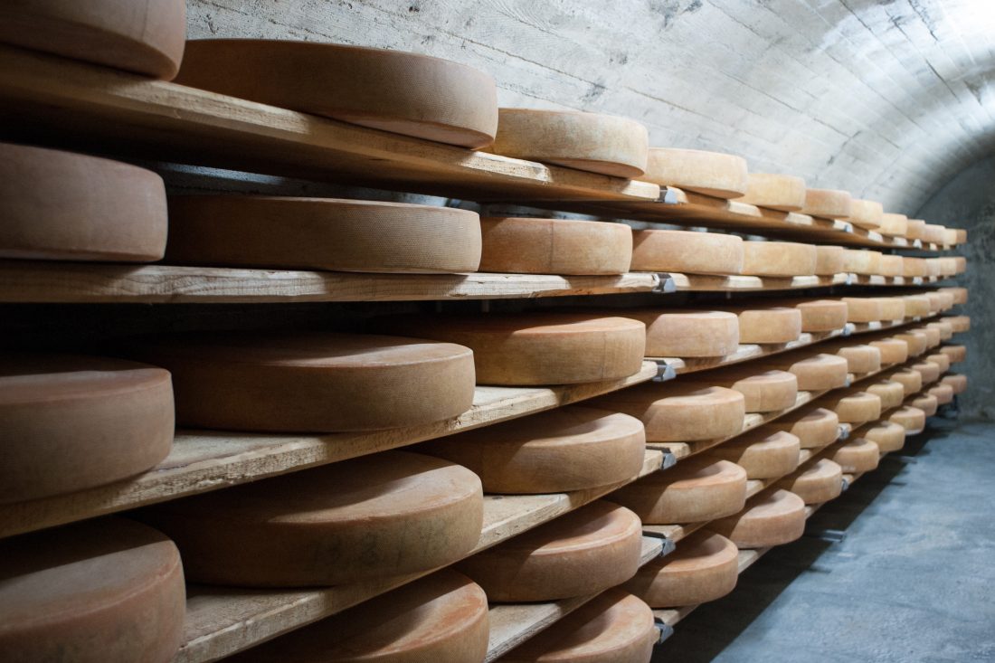 Free stock image of Cheese in Storage