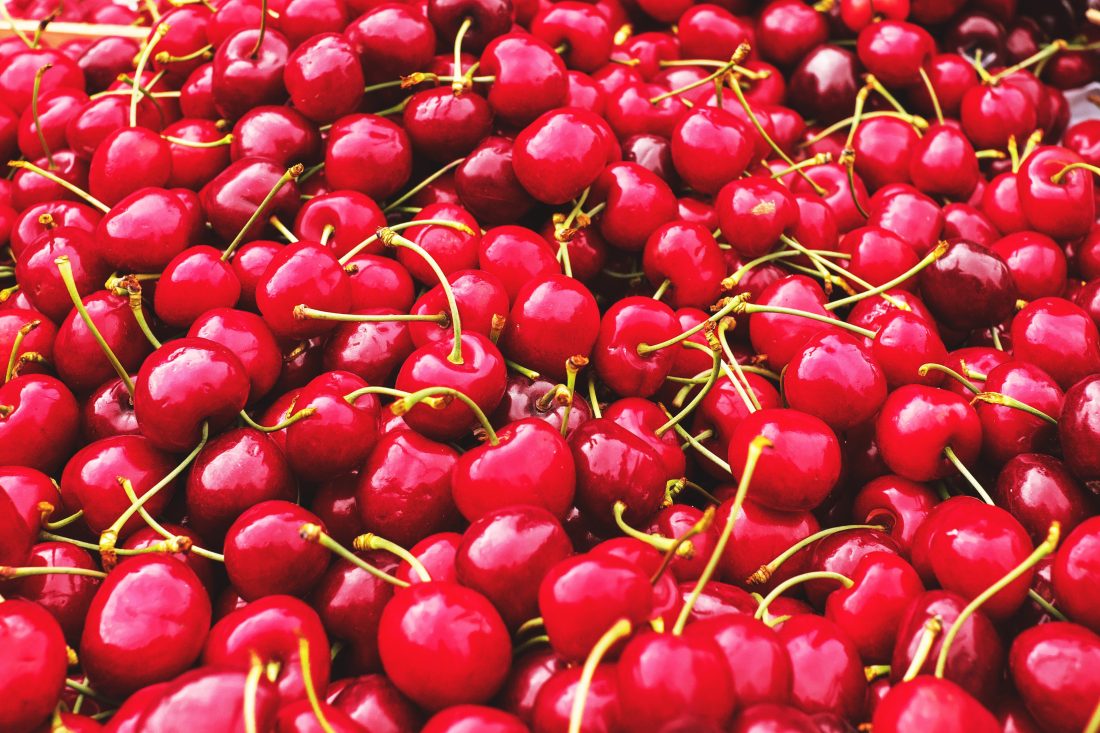 Free stock image of Cherries Background