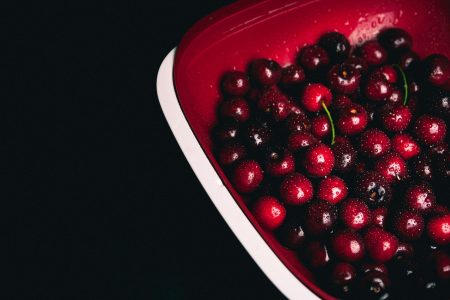 Cherries Fruit Bowl