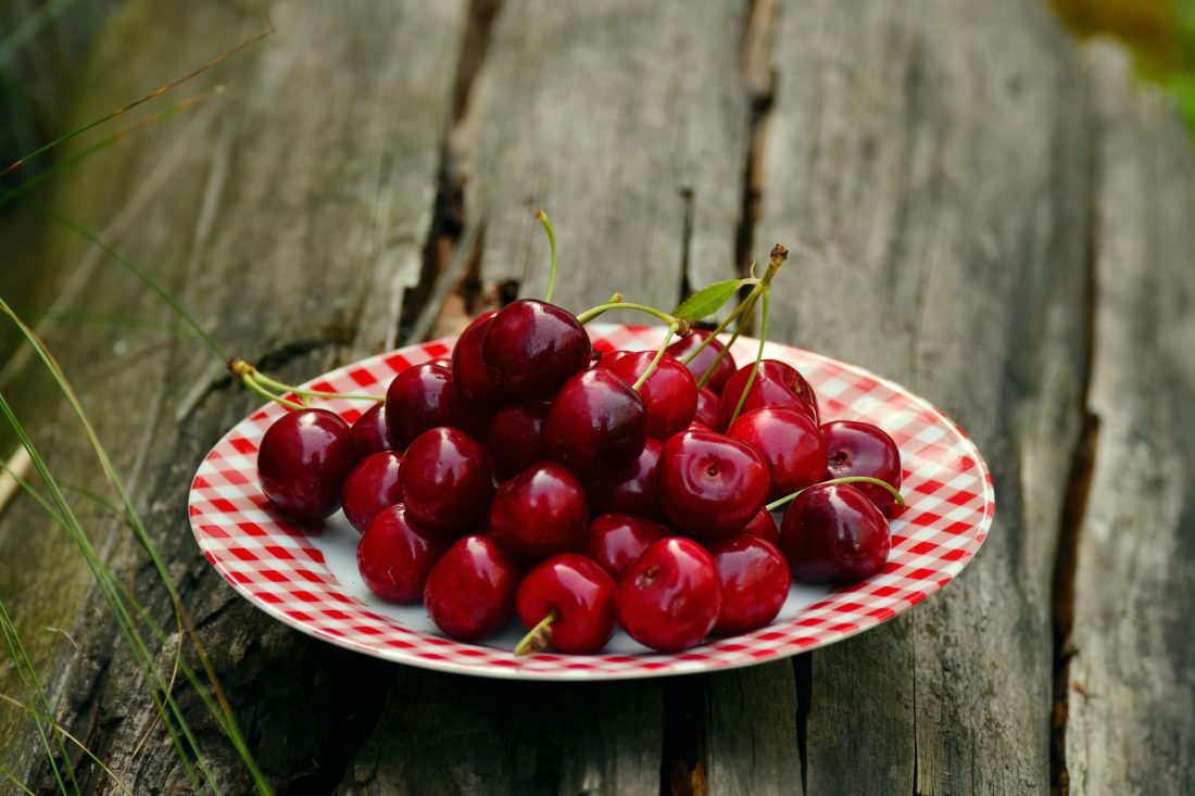 Free stock image of Red Cherries