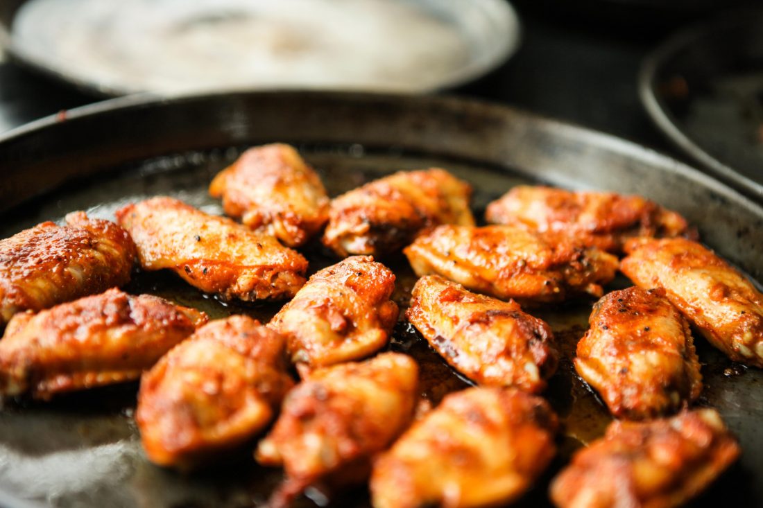 Free stock image of Cooking Chicken Wings
