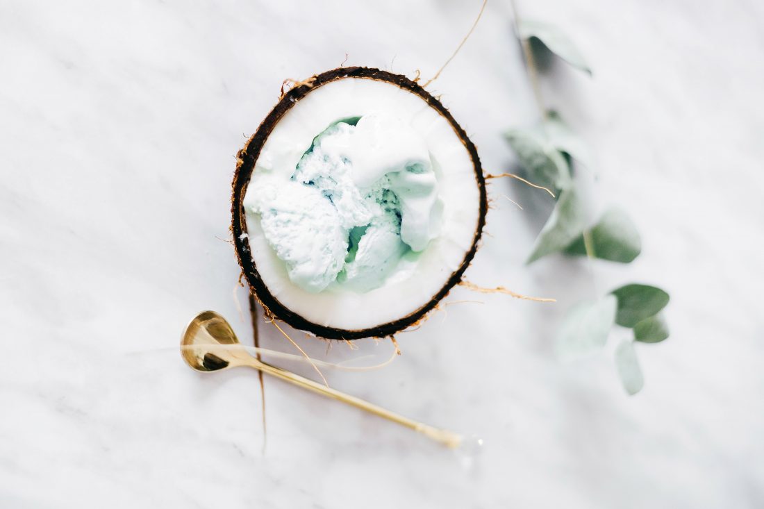 Free stock image of Coconut Ice Cream Sorbet