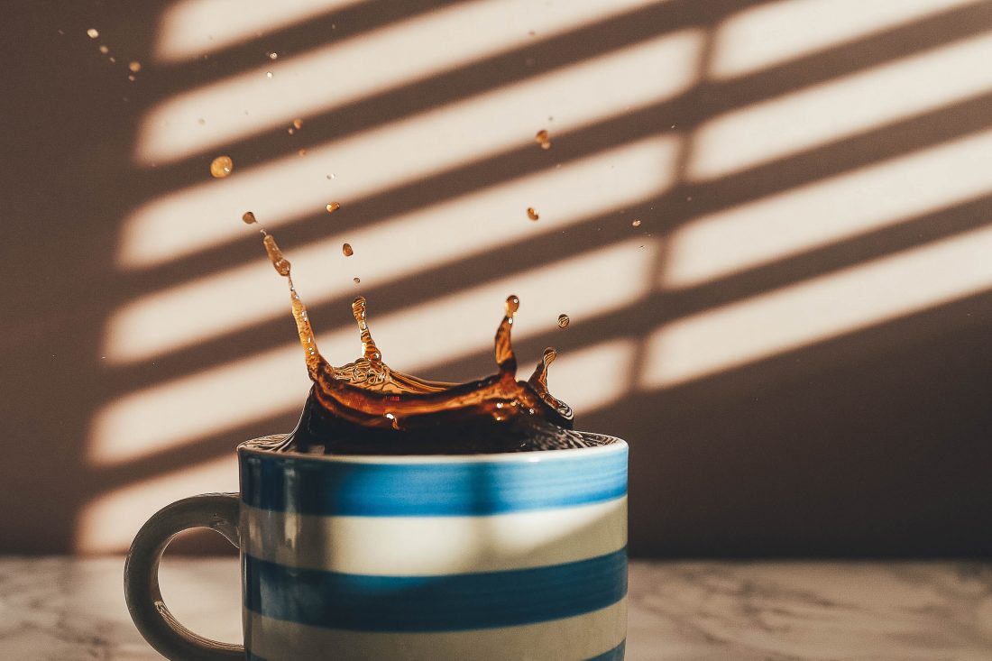 Free stock image of Coffee Cup Splash
