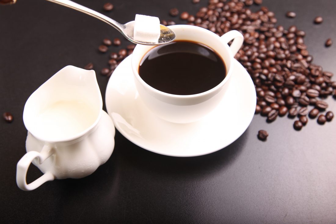 Free stock image of Coffee with Milk & Sugar