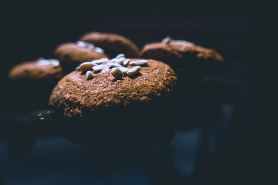 Free stock image of Dark Chocolate Cookies