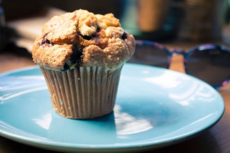 Cupcake on Plate