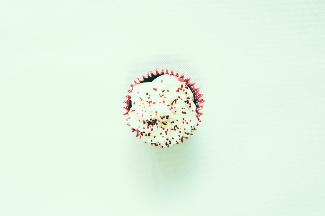 Free stock image of Cupcake Overhead