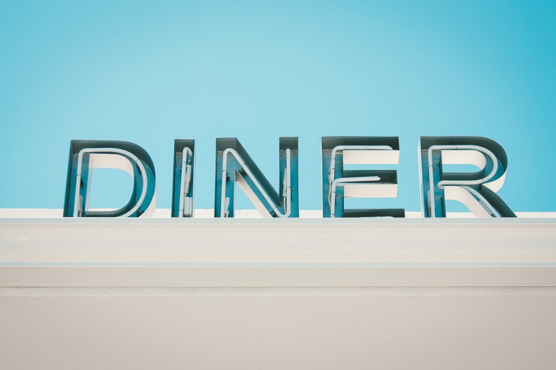 Free stock image of Diner Sign