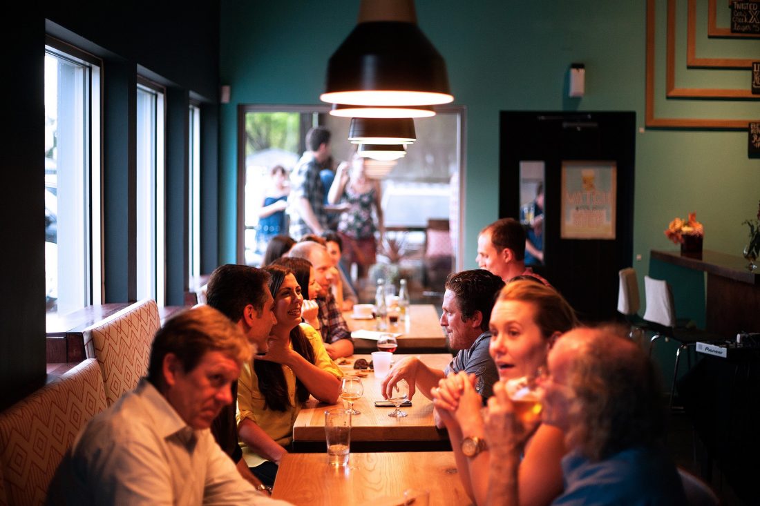 Free stock image of Dinner Party at Restaurant