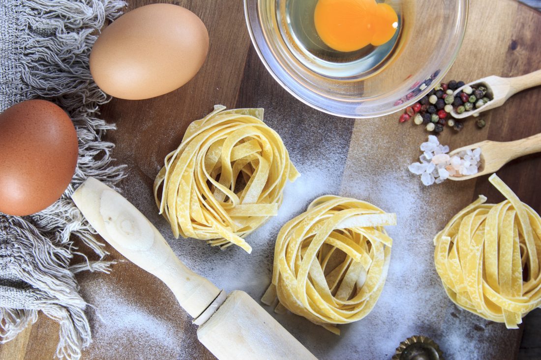 Free stock image of Pasta & Eggs