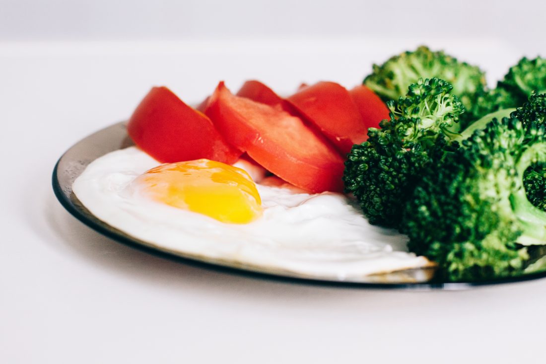 Free stock image of Eggs & Broccoli Breakfast