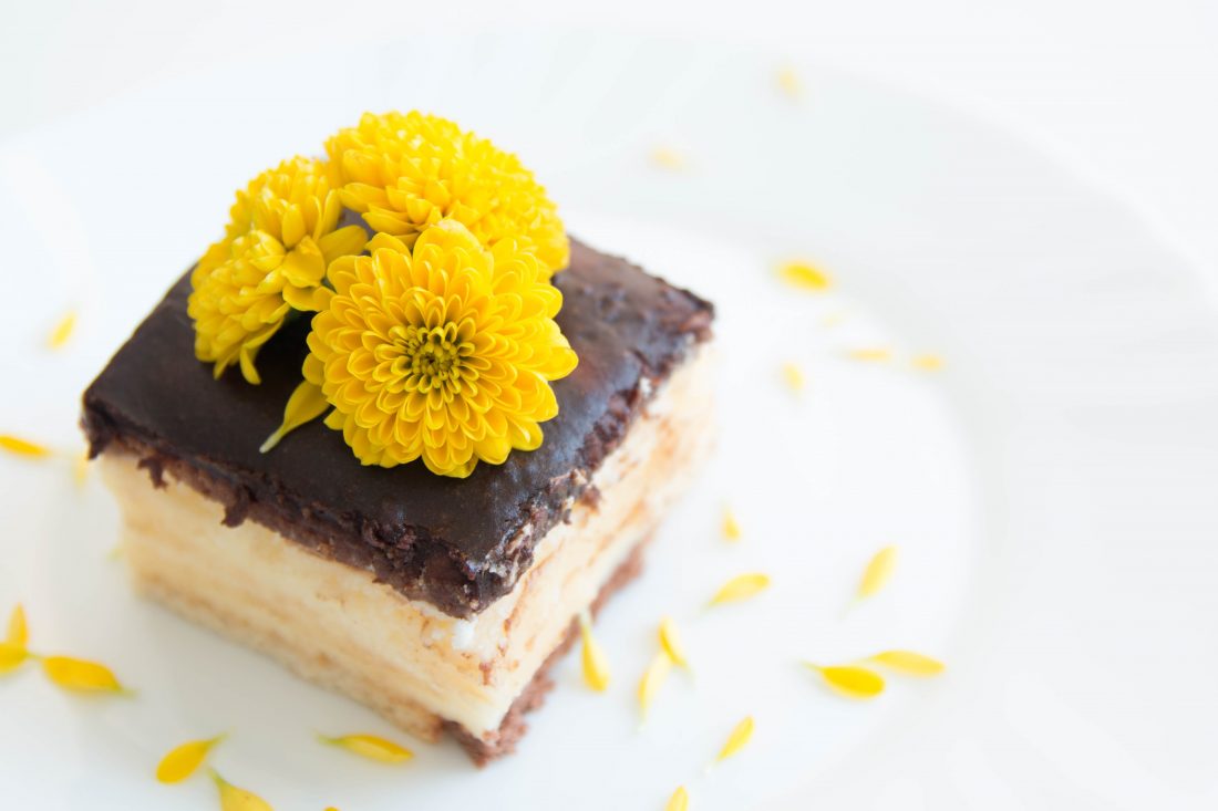 Free stock image of Cake & Flowers