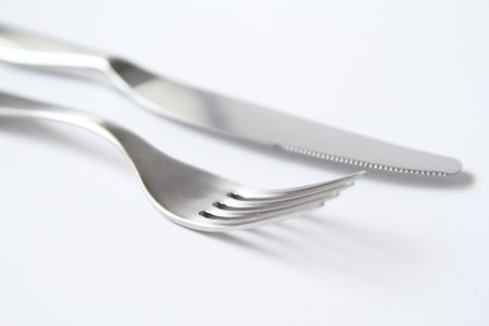Silver Knife & Fork