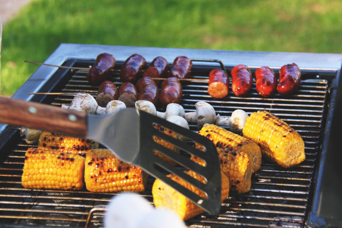 Free stock image of Corn on Barbecue