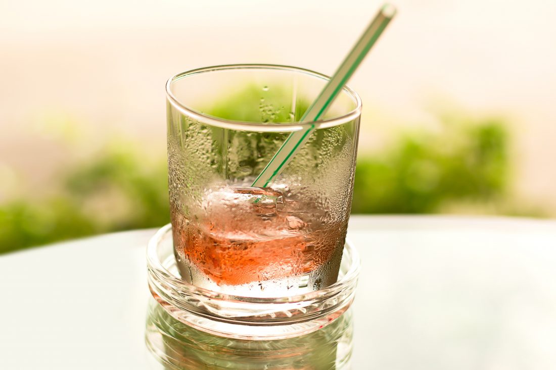 Free stock image of Iced Drink with Straw