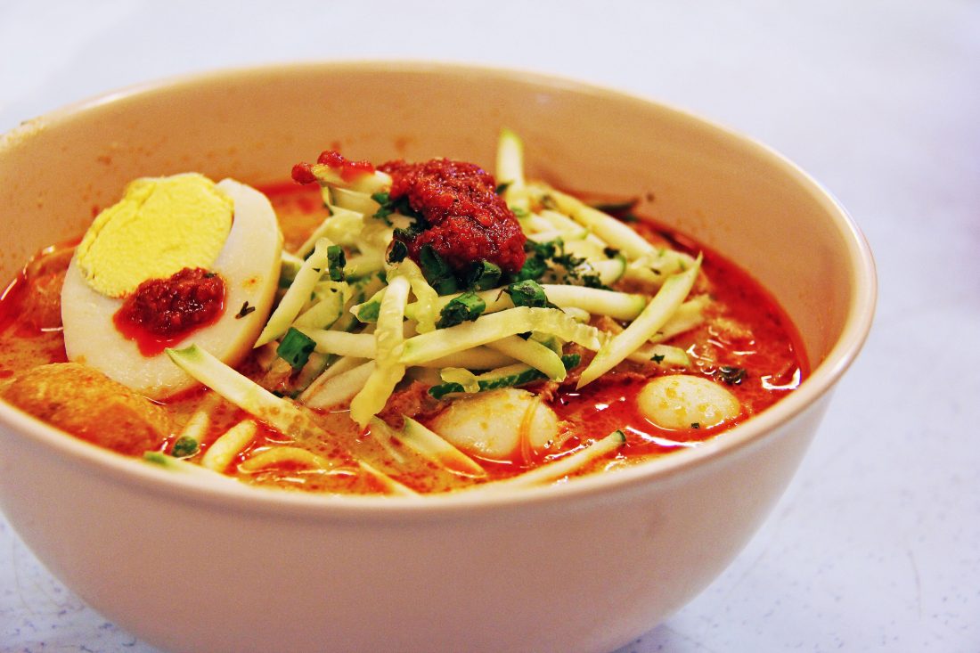 Free stock image of Laksa Noodles