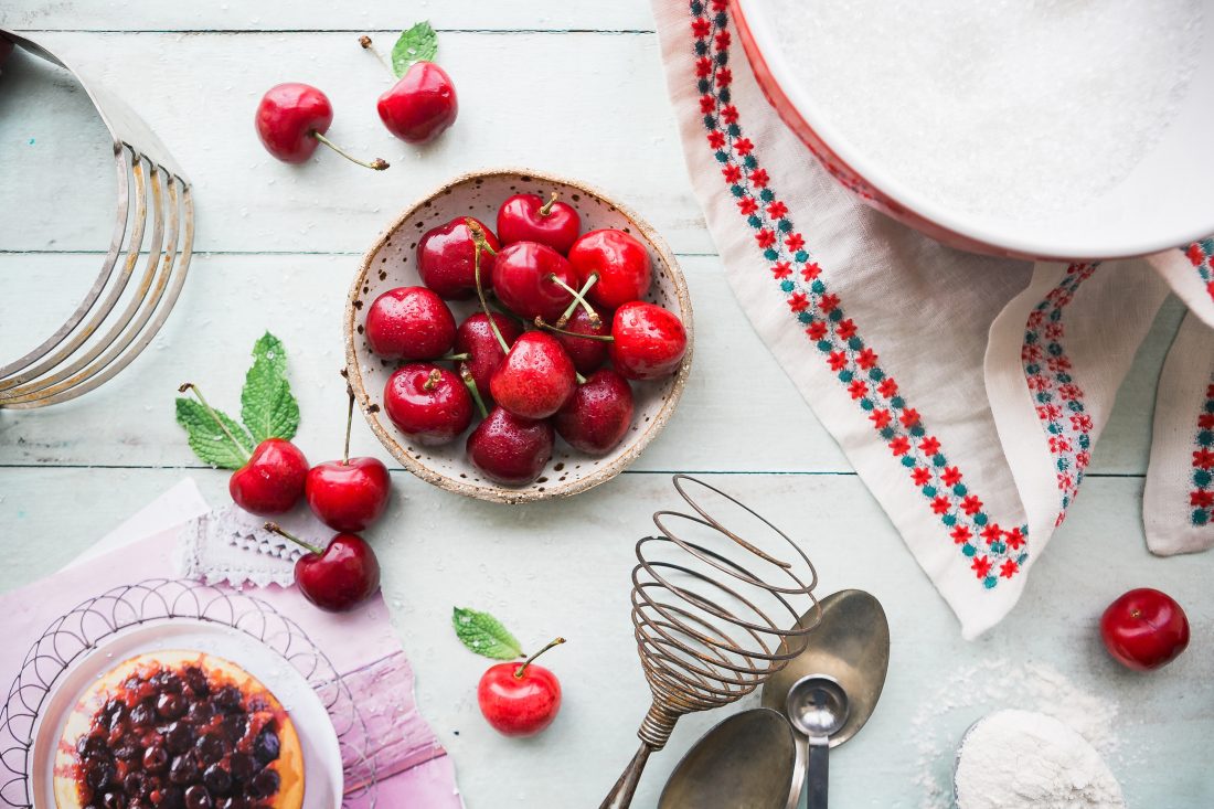 Free stock image of Making Cherry Pie