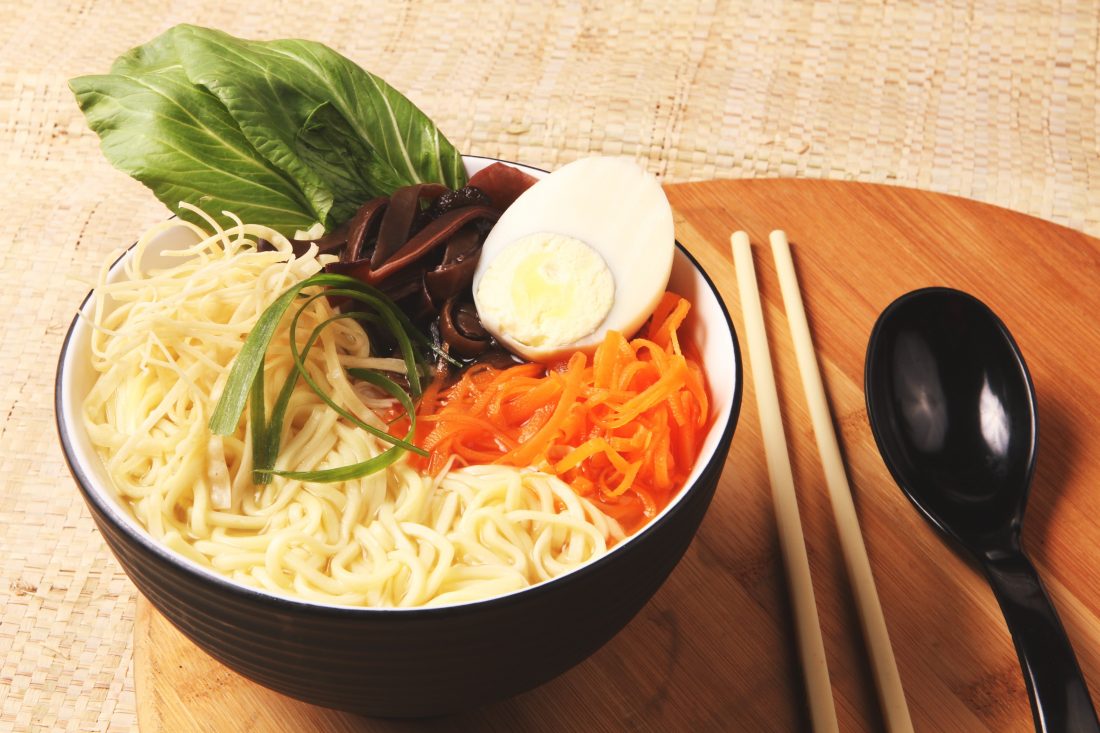 Free stock image of Bowl of Asian Noodles