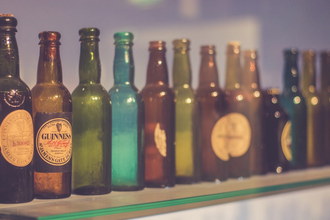 Free stock image of Old Beer Bottles
