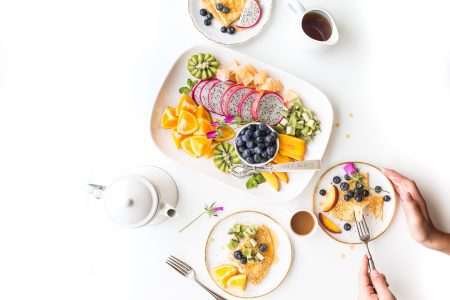 Pancakes & Fruit