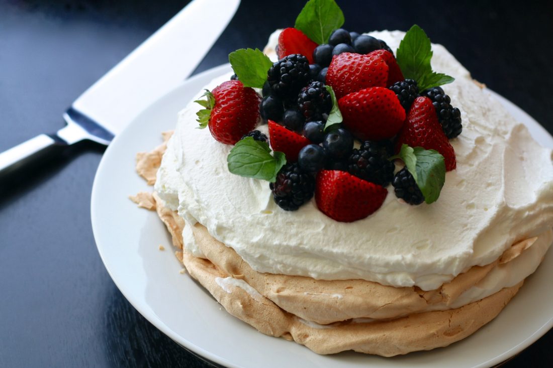 Free stock image of Pavlova Cake