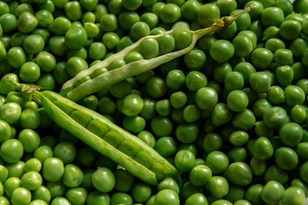 Garden Peas Background