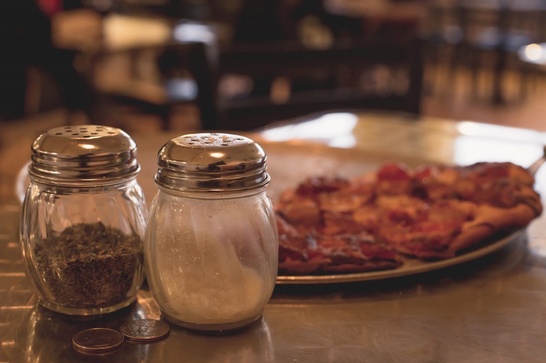 Free stock image of Salt & Pepper in Cafe