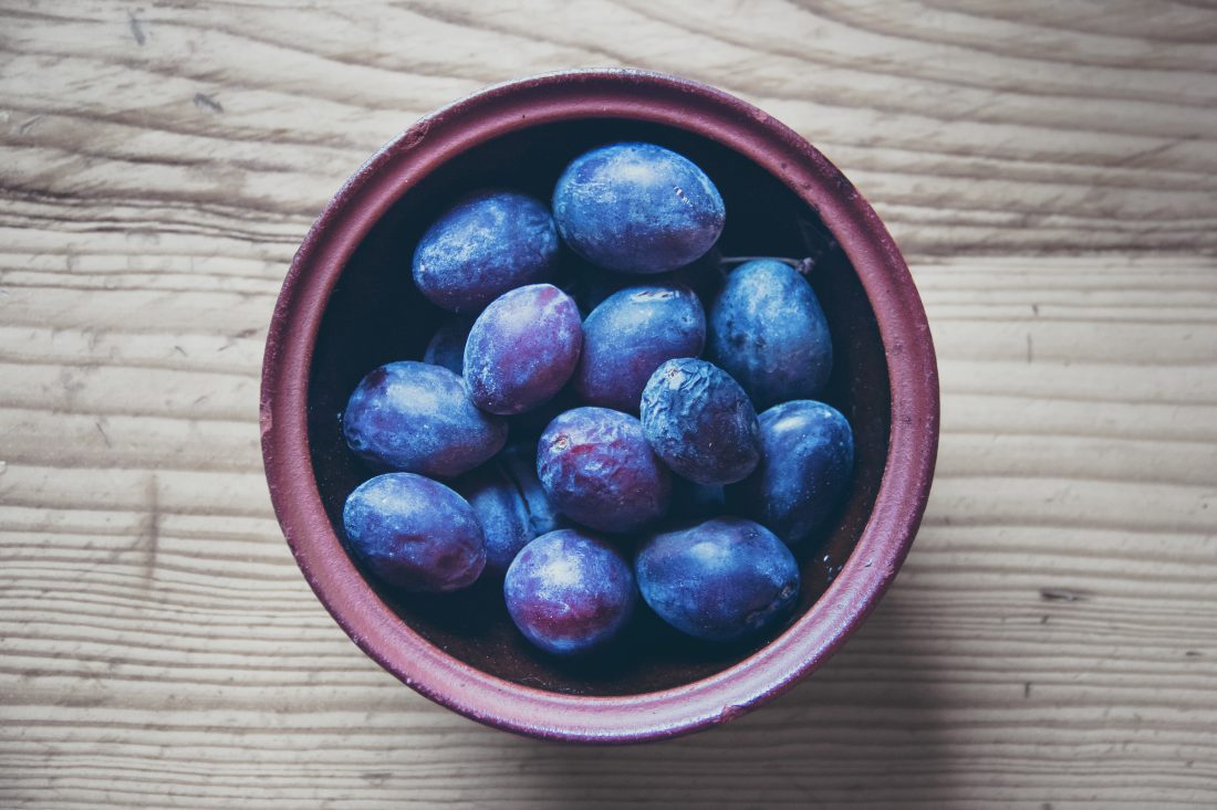 Free stock image of Bowl of Plums