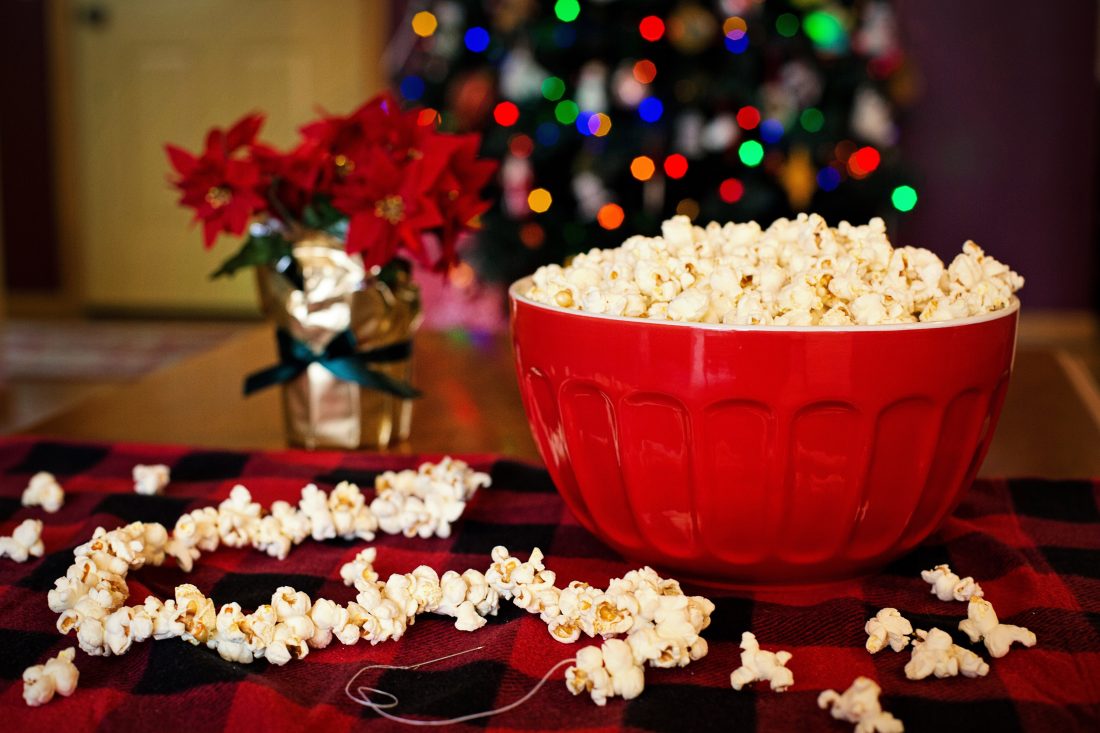 Free stock image of Christmas Popcorn