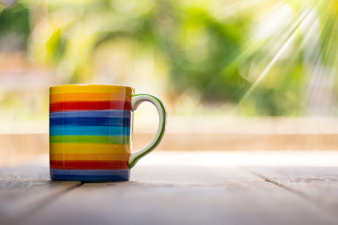Free stock image of Coffee Rainbow