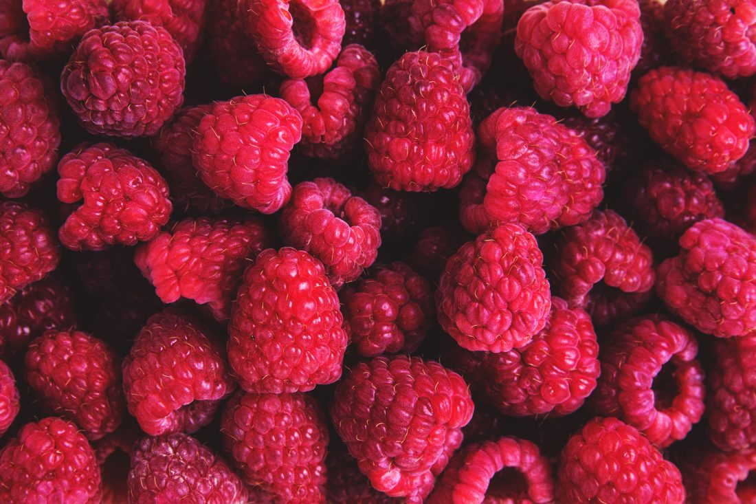 Free stock image of Raspberries Background